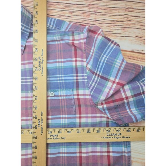 Tommy Bahama Mens Plaid Button-Up Shirt XLT - Picture 7 of 7